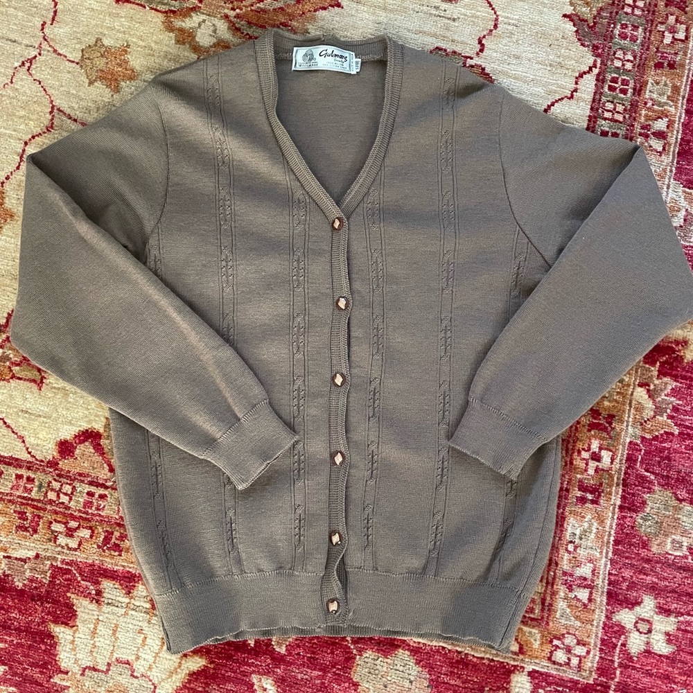 *SOLD* Vintage Wool Cardigan